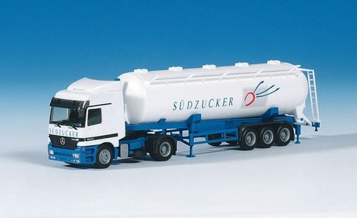 Mercedes-Benz Actros L Silo saddle train 2A/3A
