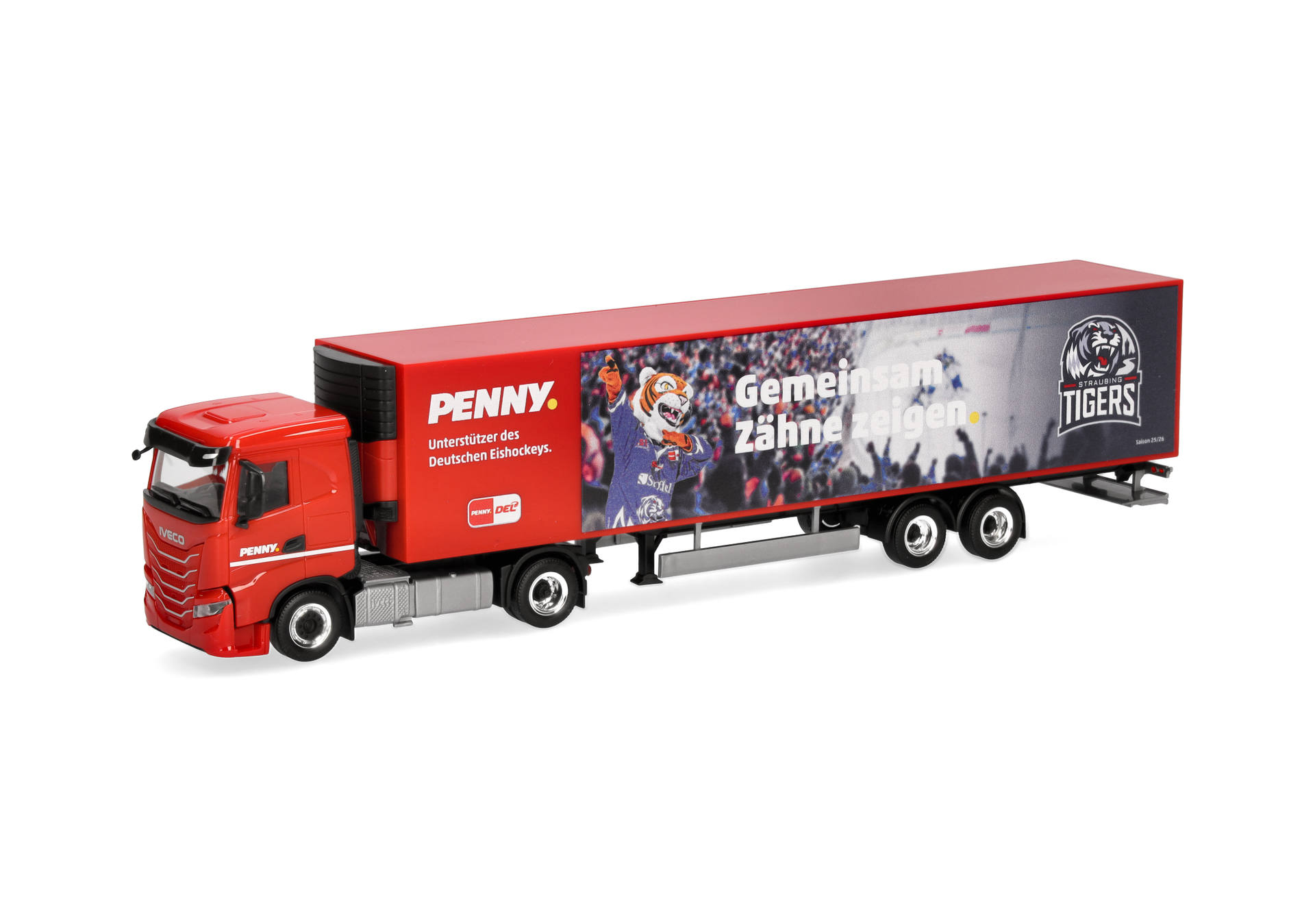 truck, trailer, red, model, toy