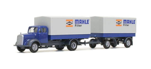 Mercedes-Benz 311 L canvas trailer "Mahle"