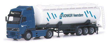 Volvo FH 16 XL Kippsilo-saddle train 2A/3A