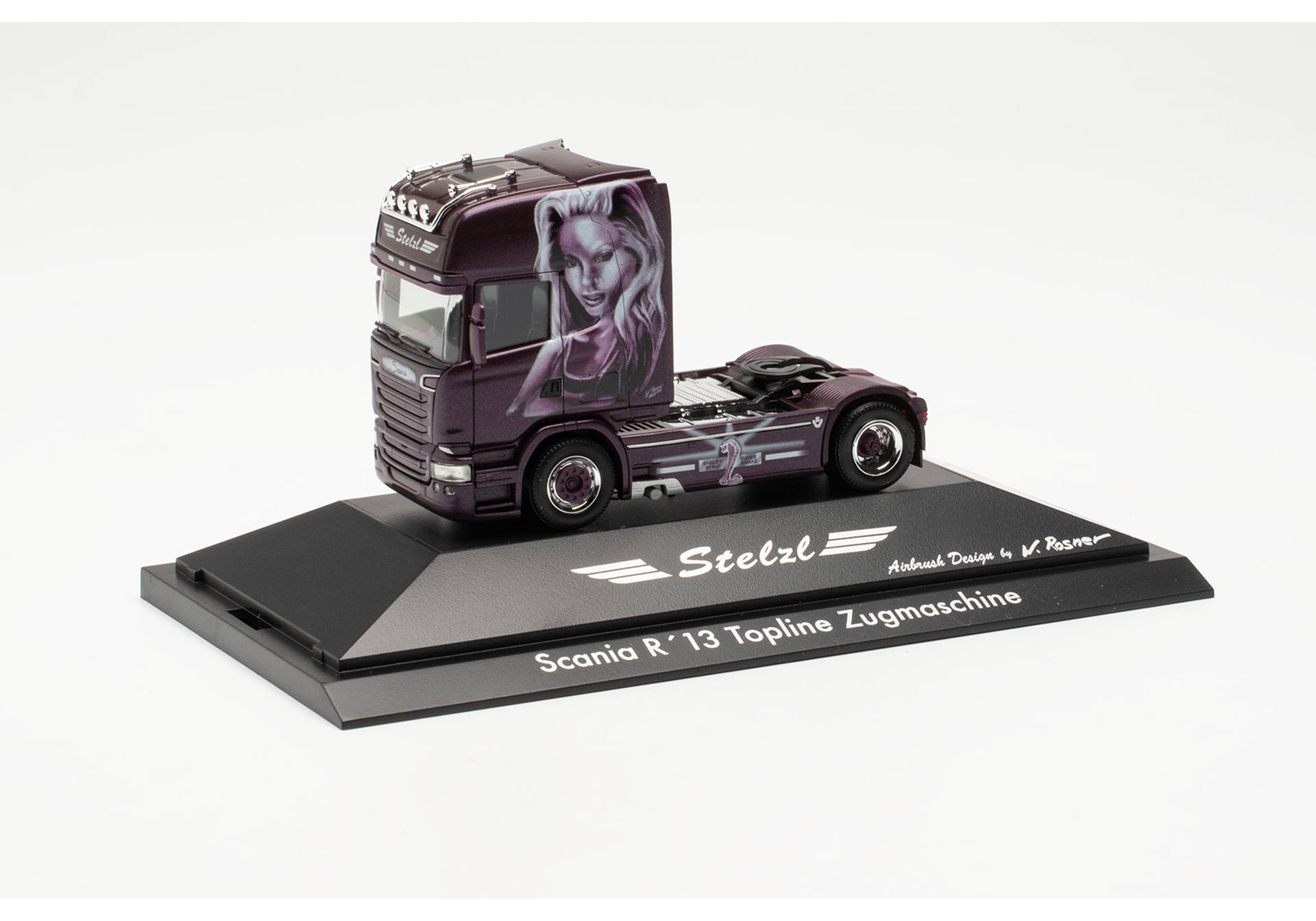 Scania R 13 TL tractor Stelzl / Eleanor