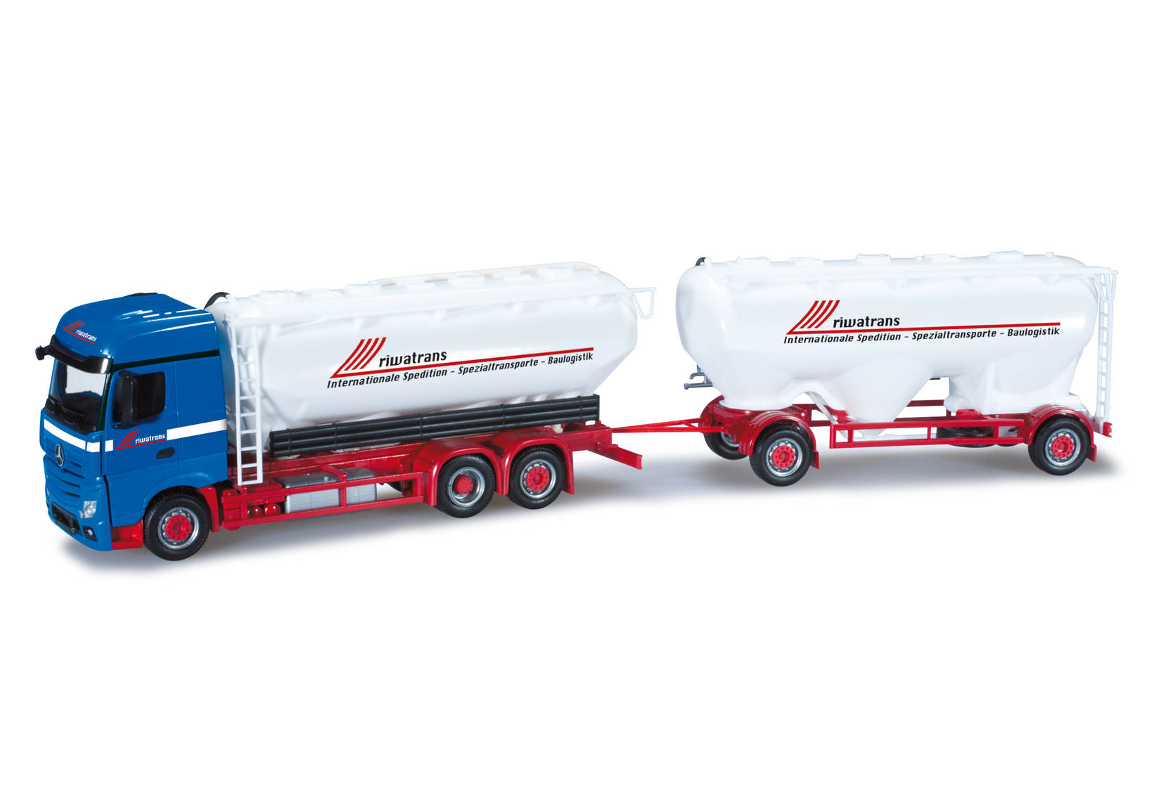 Mercedes-Benz Actros Bigspace Eutersilo-Hängerzug "Riwatrans"