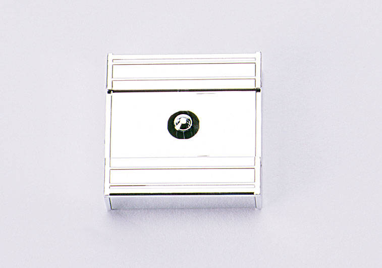 Palett box for Eurotrailer, chromium plated 3 pieces