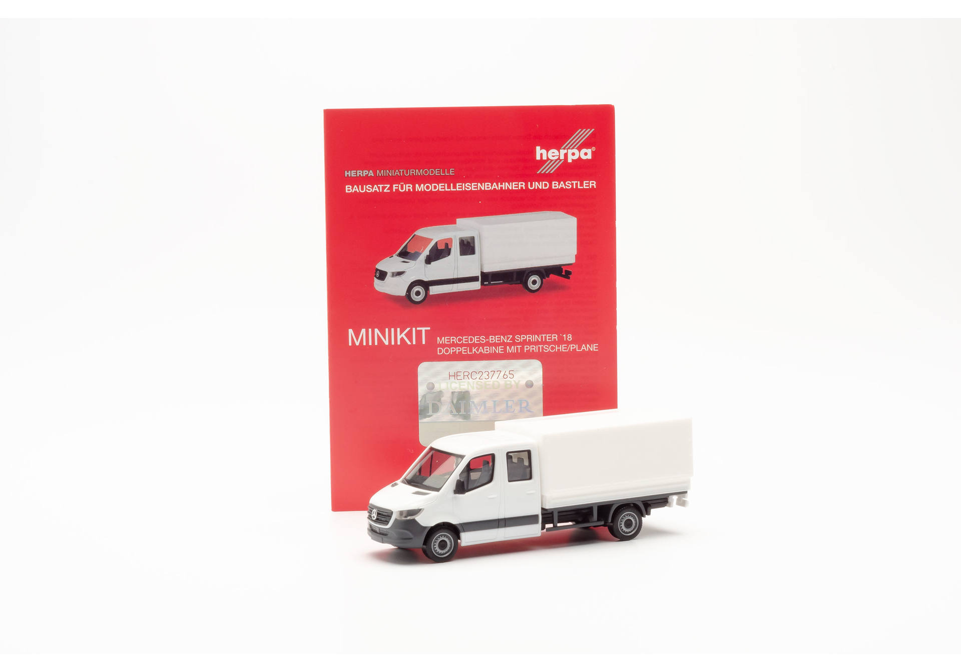 Miniature MERCEDES Sprinter avec gyrophare Bleu - En Kit HERPA HER013314 | Collect World Miniature MERCEDES Sprinter avec gyrophare Bleu - En Kit HERPA HER013314 | Collect World