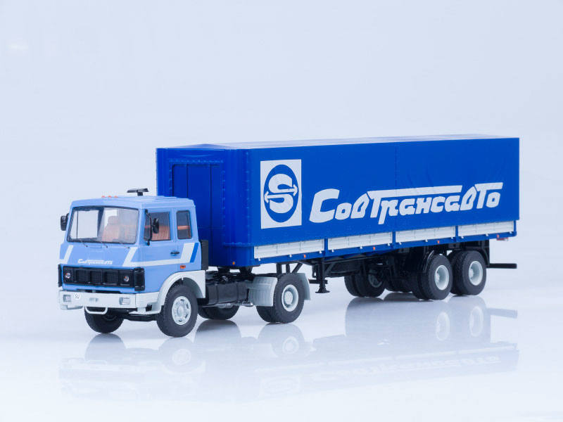 SSM: MAZ-5432 with semitrailer MAZ-93971 “Sovtransavto”