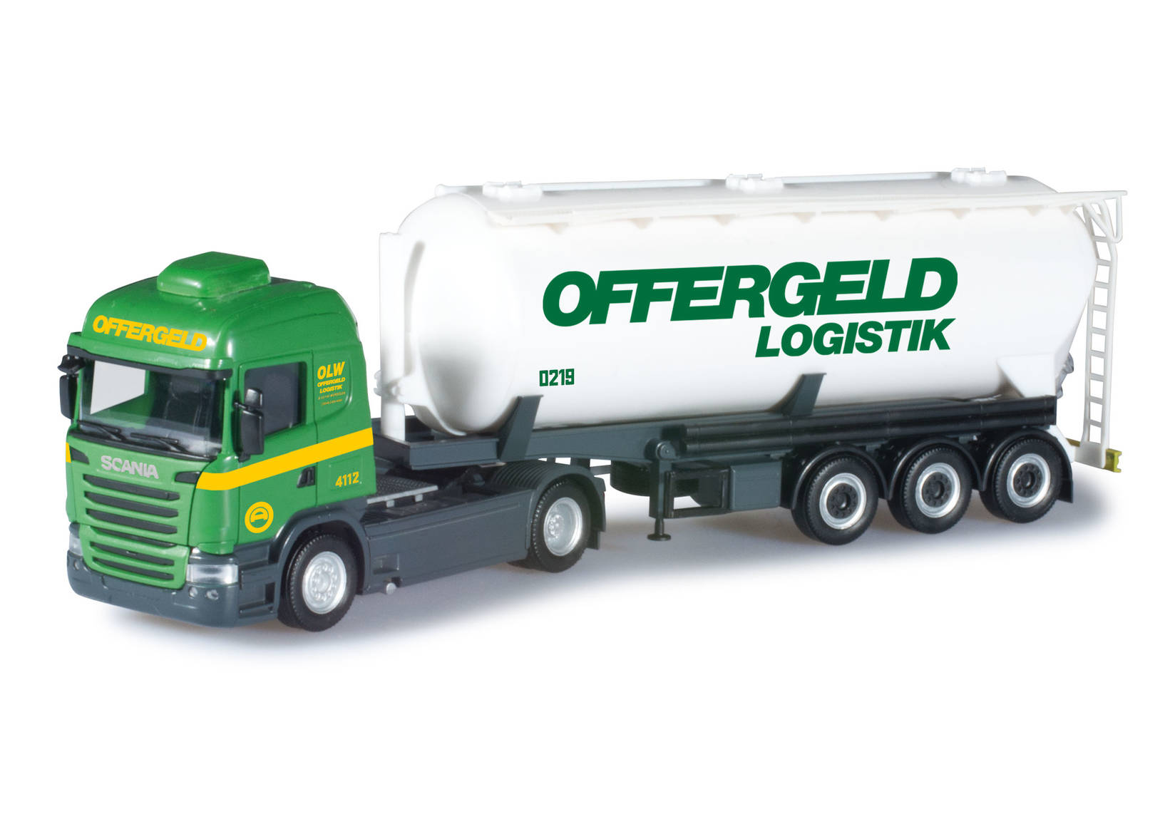 Scania R Highline silo semitrailer "Offergeld"