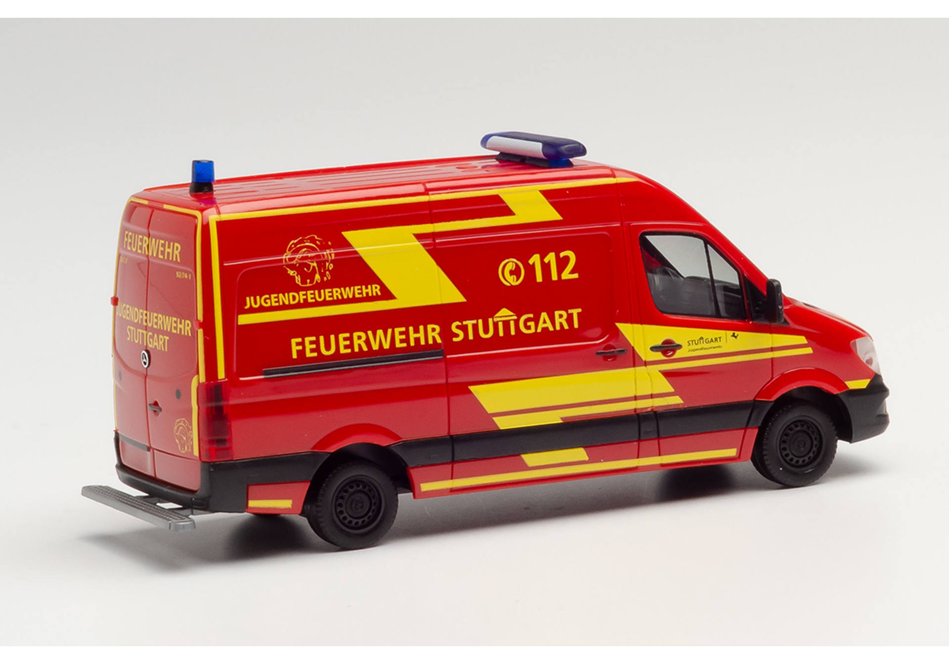 Mercedes-Benz Sprinter ‘13 high roof box “Fire brigade Stuttgart / Junior fire brigade”