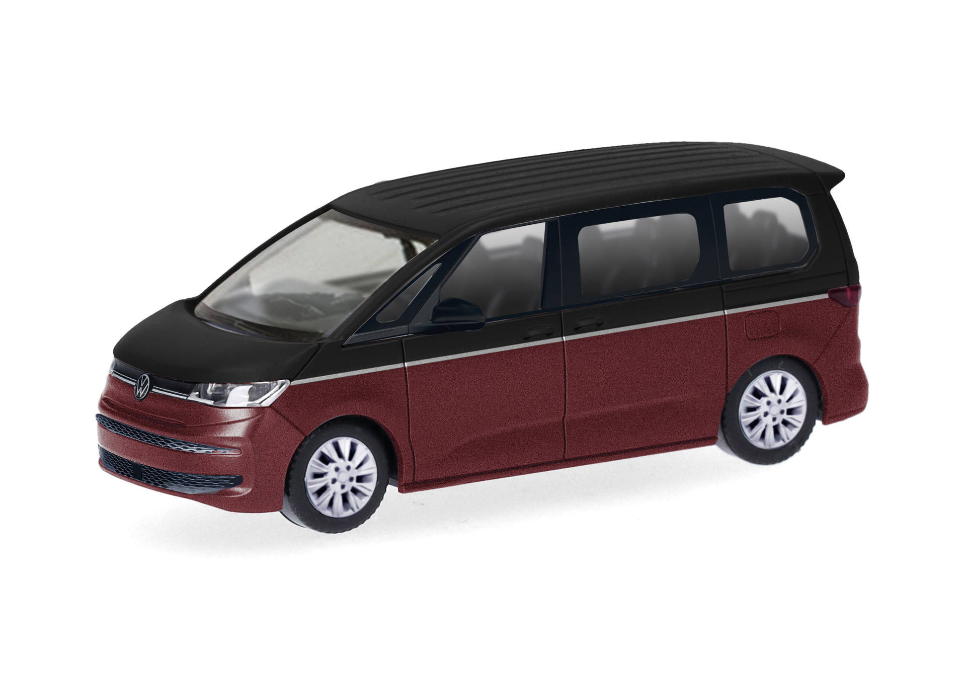 Volkswagen (VW) Multivan, Deep-Black/Fortanarot