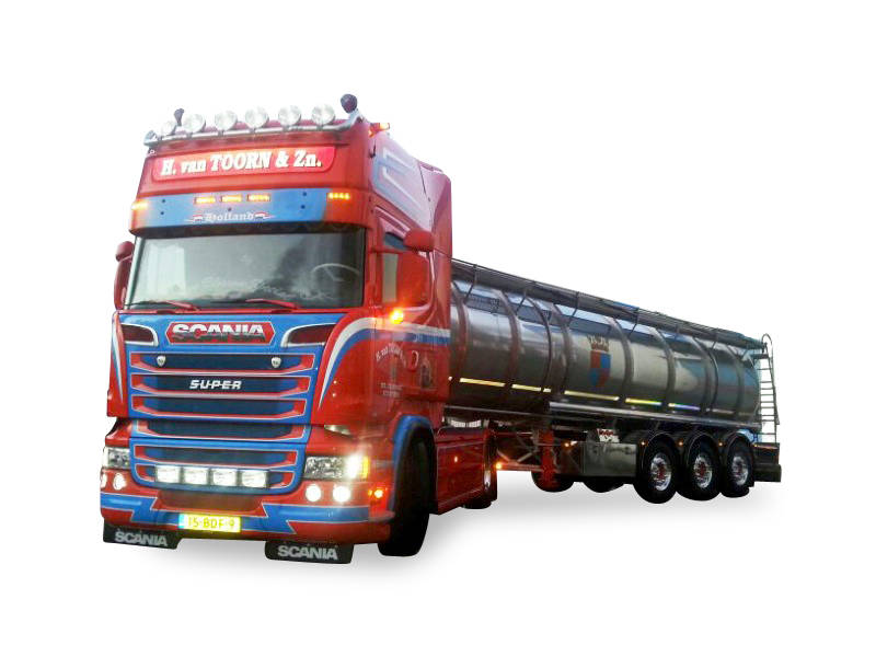 Scania R TL tank semitrailer "H. van Toorn & Zn."