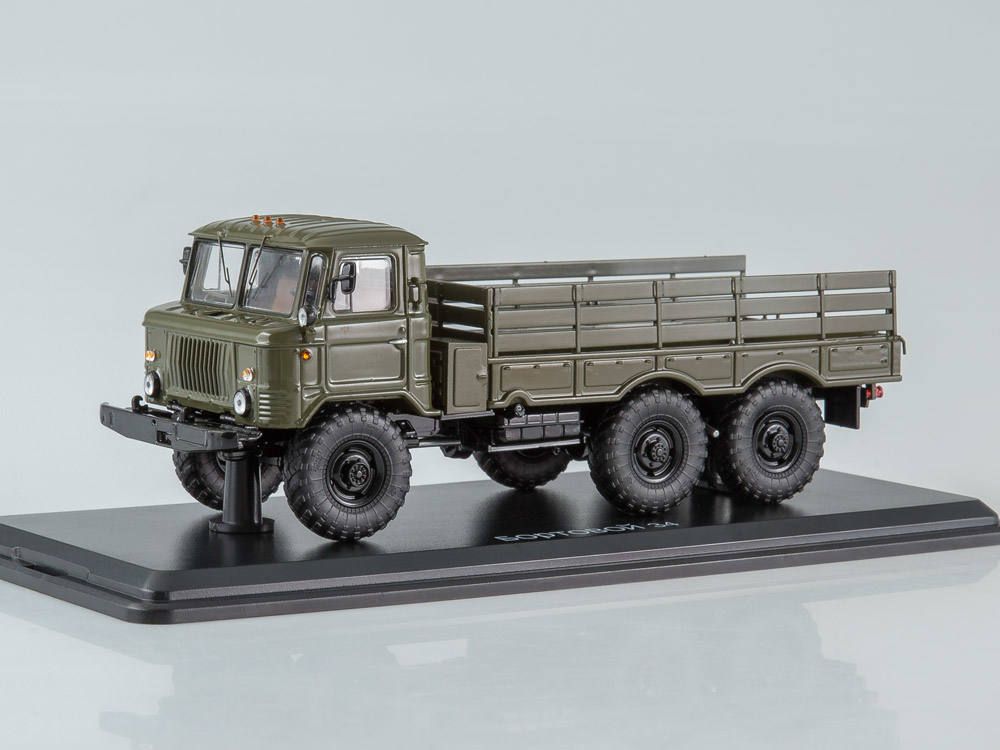 SSM: GAZ-34 flatbed Military truck