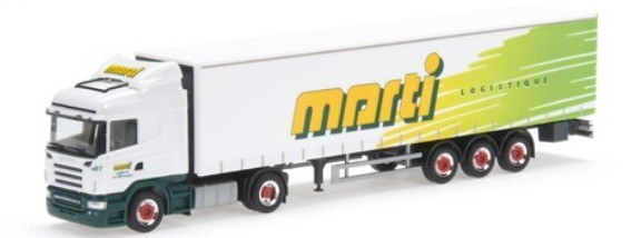 Scania R '09 HL curtain plane saddle train 2A/3A