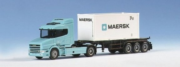 Scania Hauber '96 HL Container saddle train 2a/3a