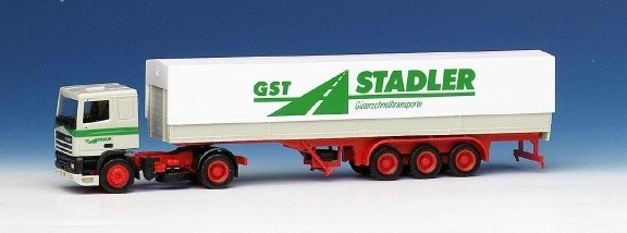 DAF 95 Pritschlanen-saddle train 2A/3A