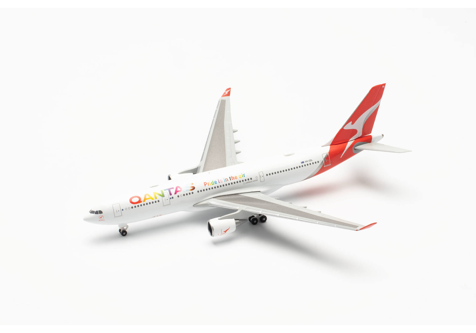 Qantas Airbus A330-200 "Pride is in the Air" – VH-EBL "Whitsundays"