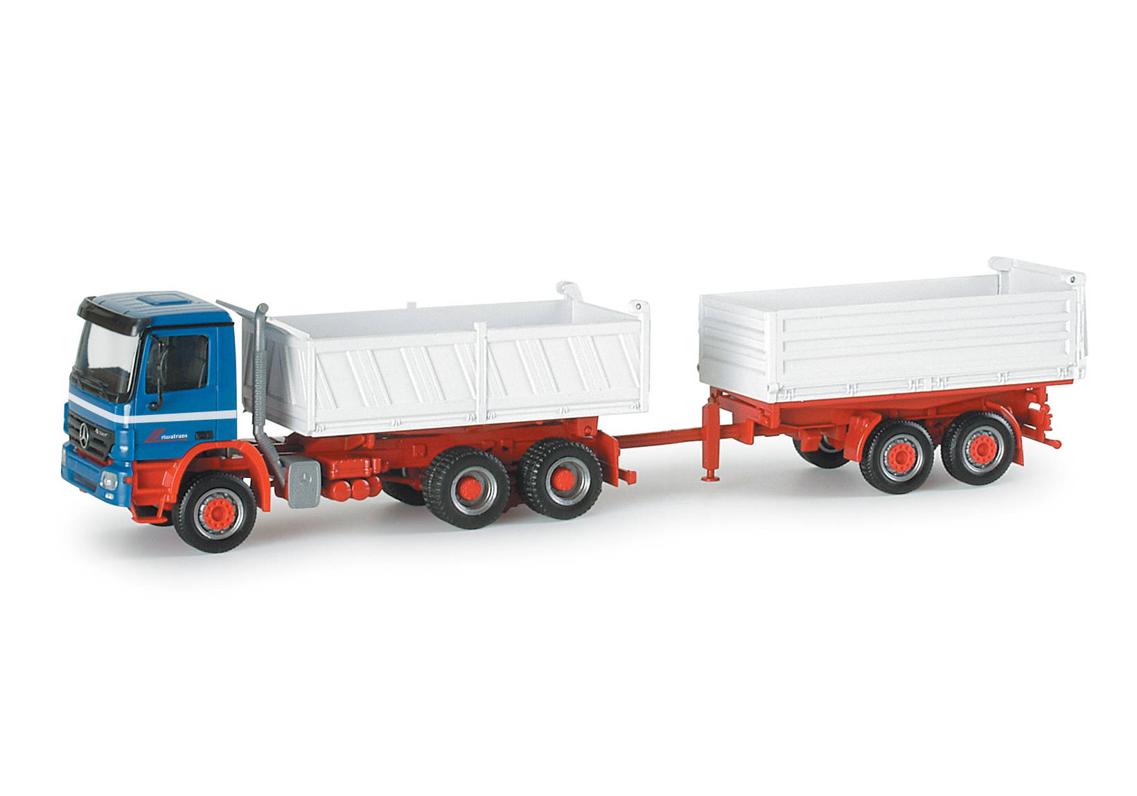 Mercedes-Benz Actros S Baukipper-Hängerzug "Riwatrans"