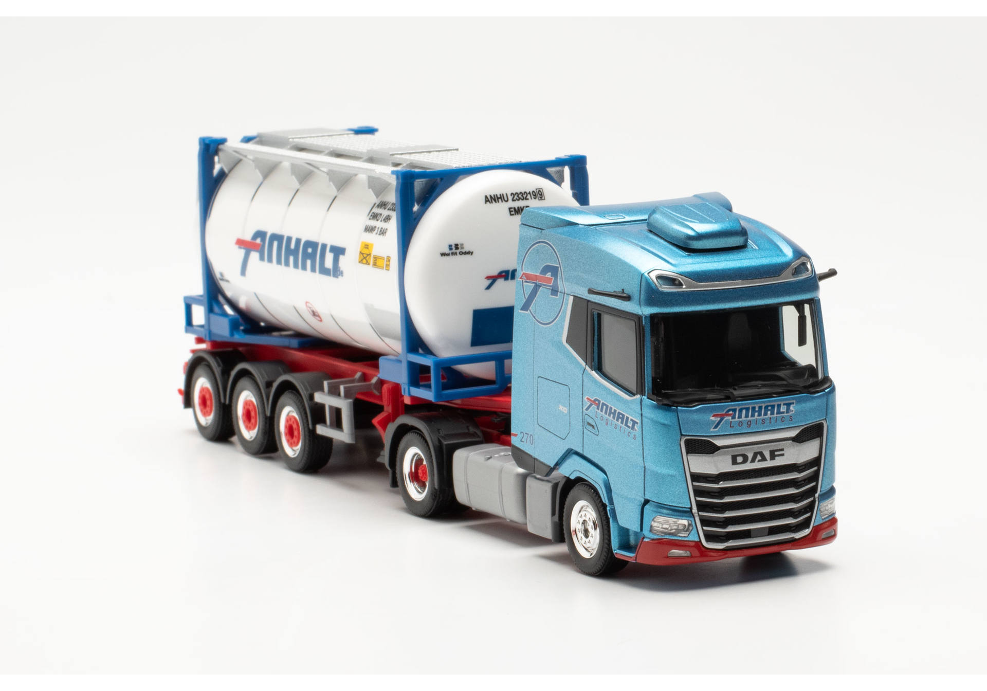 DAF XG Swapcontainer-Sattelzug "Spedition Anhalt" (Schleswig-Holstein/Rehm-Flehde-Bargen)