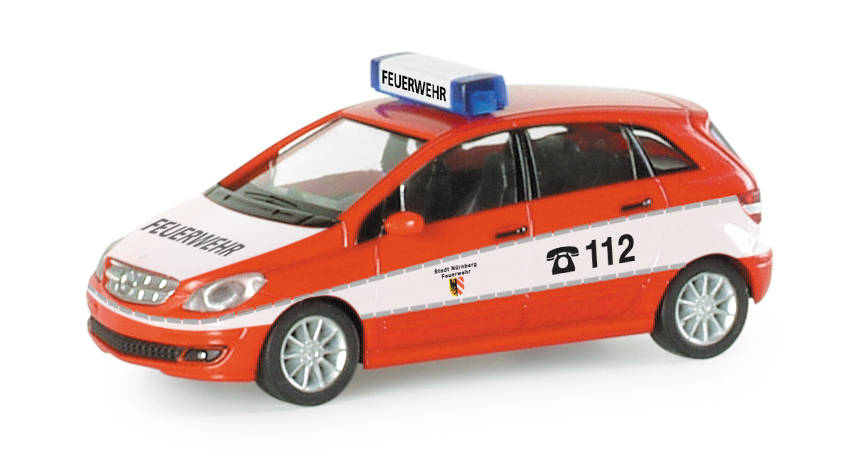 Mercedes-Benz B-Class, "Nuremberg fire department"