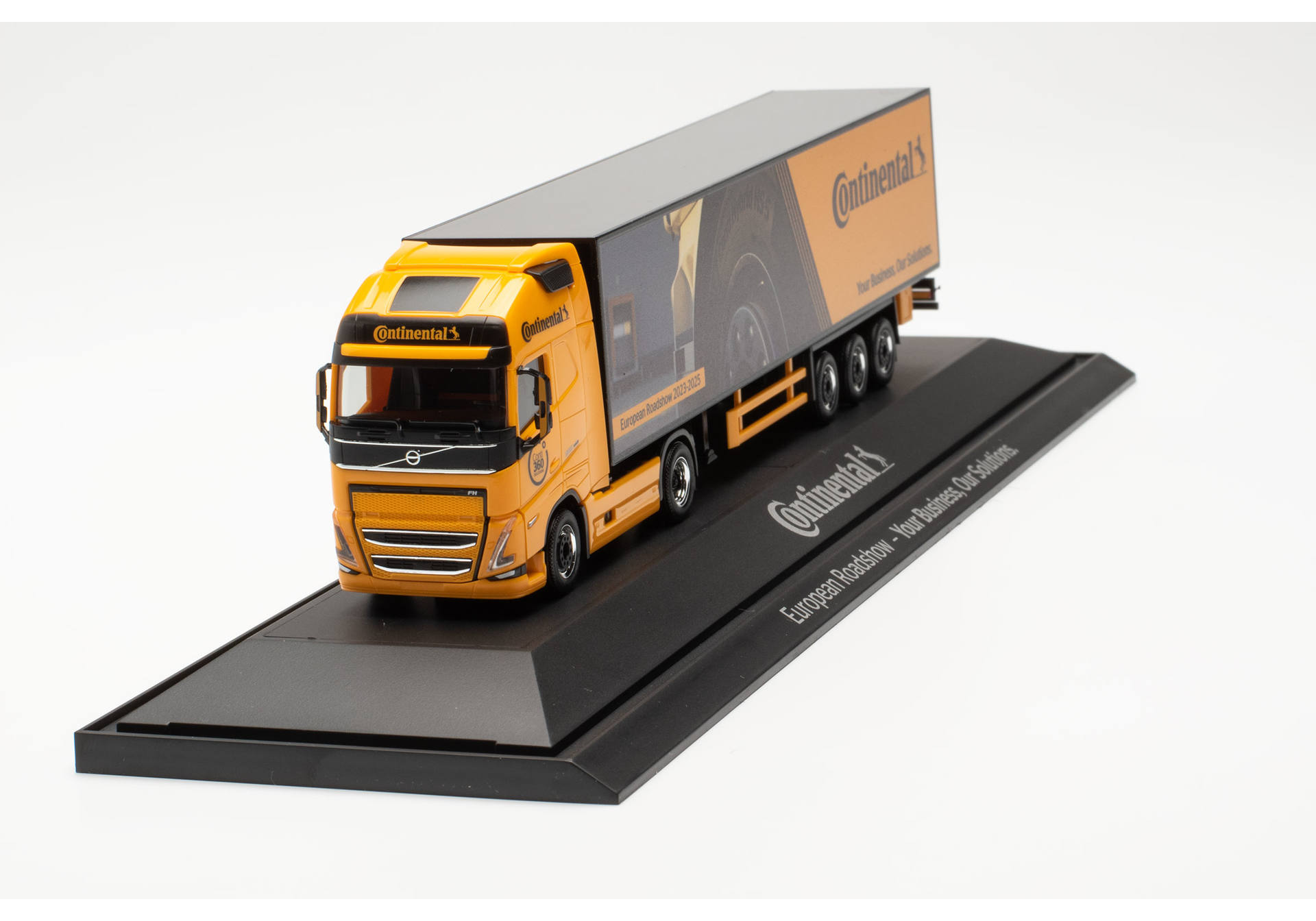 Volvo FH 2020 GL XL box body semitrailer truck "Continental"