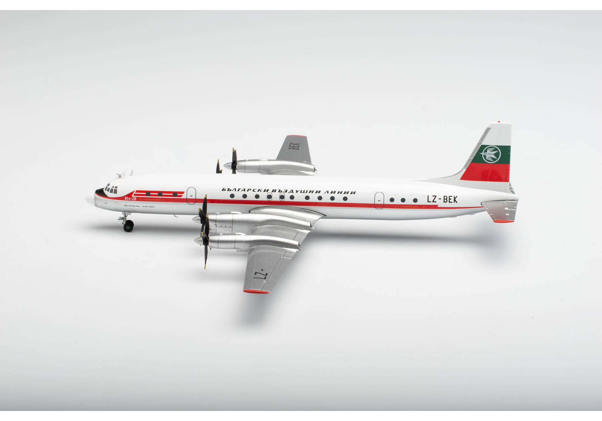 Balkan Bulgarian Airlines Ilyushin IL-18 – LZ-BEK
