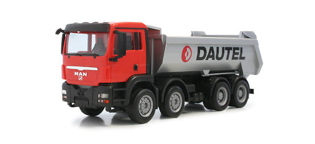 MAN TGS dump truck "Dautel"