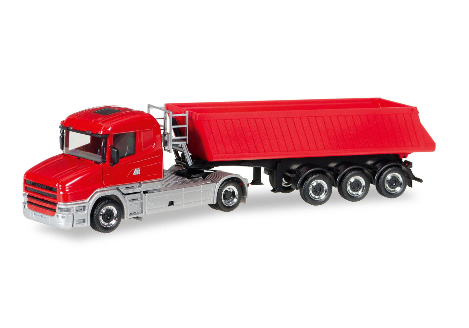 Scania Hauber Schmitz dumper semitrailer, unprinted