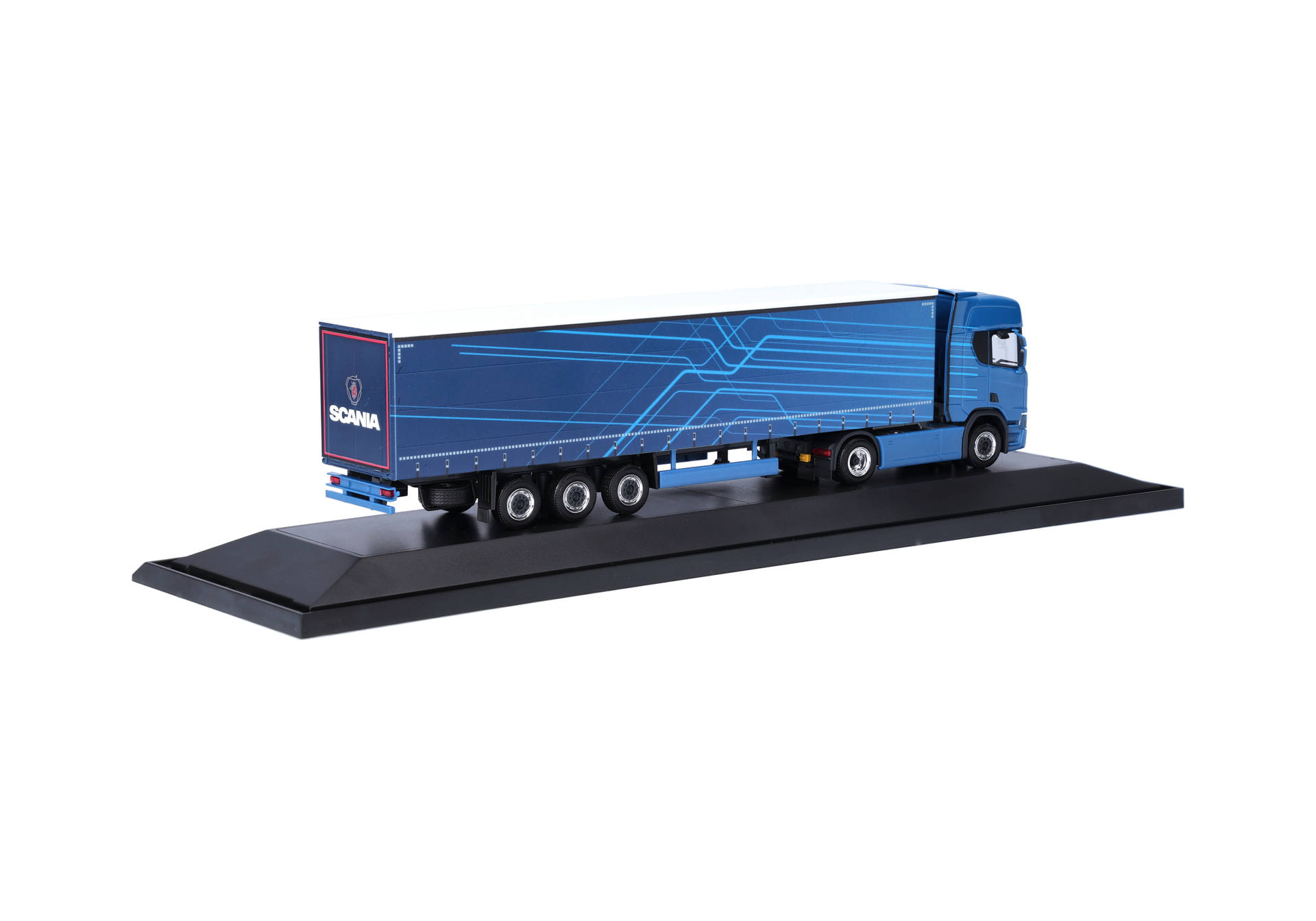 Scania CR20 high roof curtain canvas semitrailer truck 2/3a "SCANIA - IAA 2026"