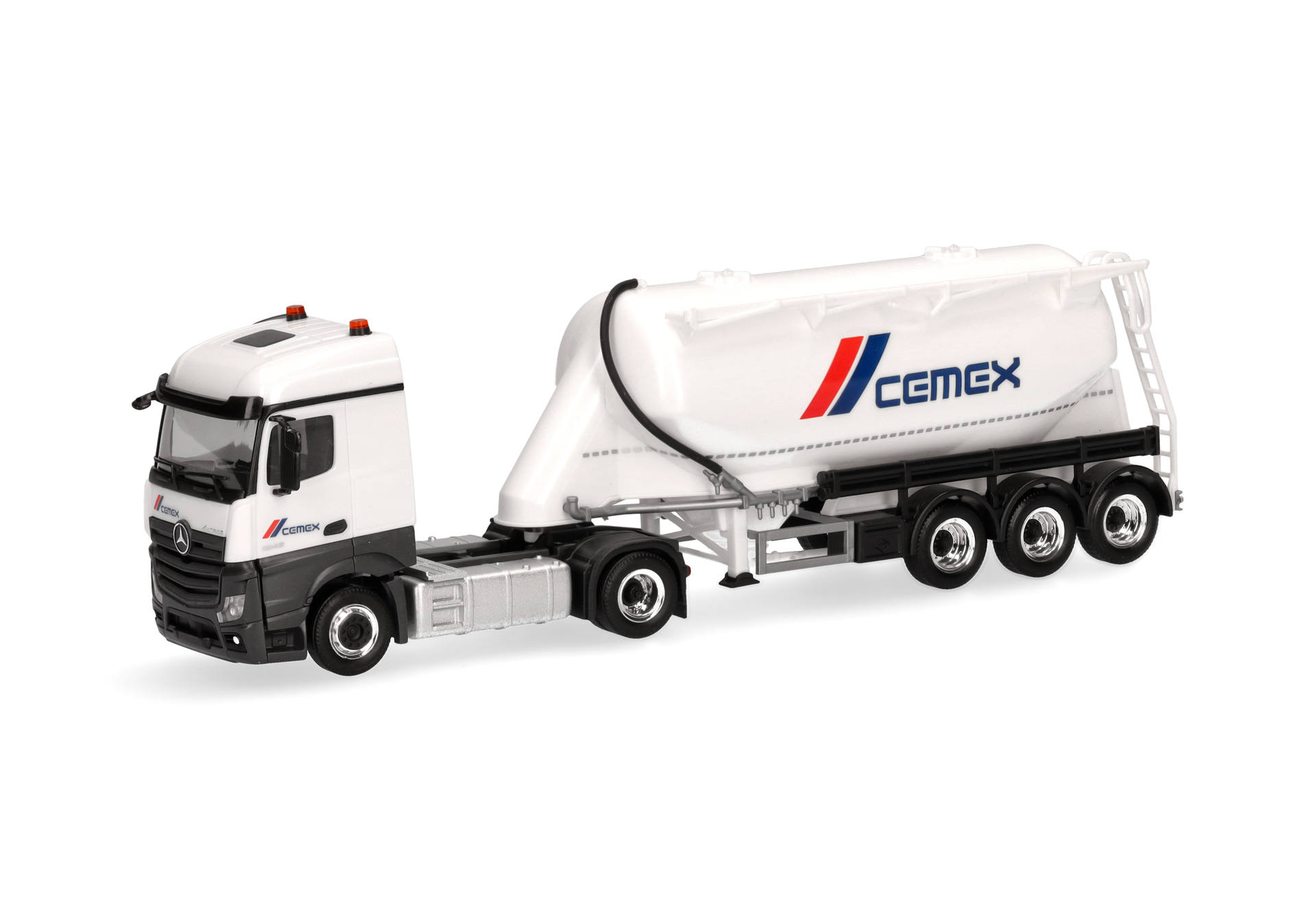 Mercedes-Benz Actros Streamspace 2/5 Eutersilo semitrailer "Cemex"