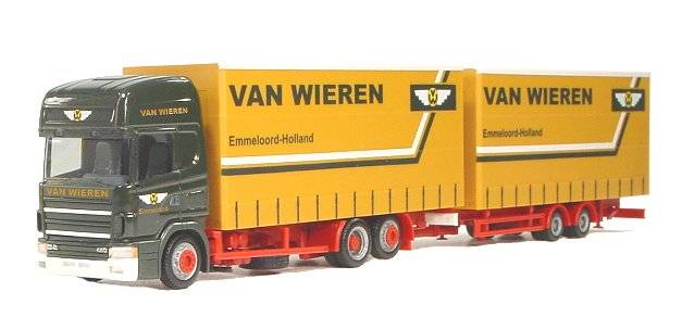 Scania 164 TL bulk volume trailer "van Wieren"