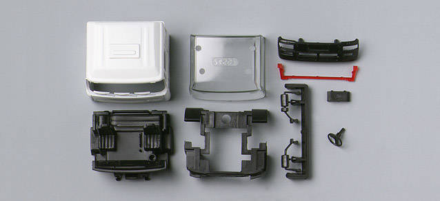 Steyr NSK driver's cabin without side skirting (incl. rear-view mirror)Content: 2 pcs.