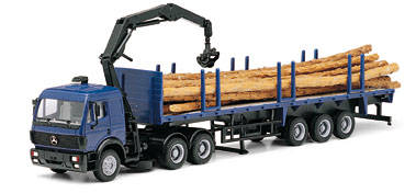 Mercedes-Benz SK '88 Sound Pritsch Saddle Train 3a/3a with gripping tongs and loading