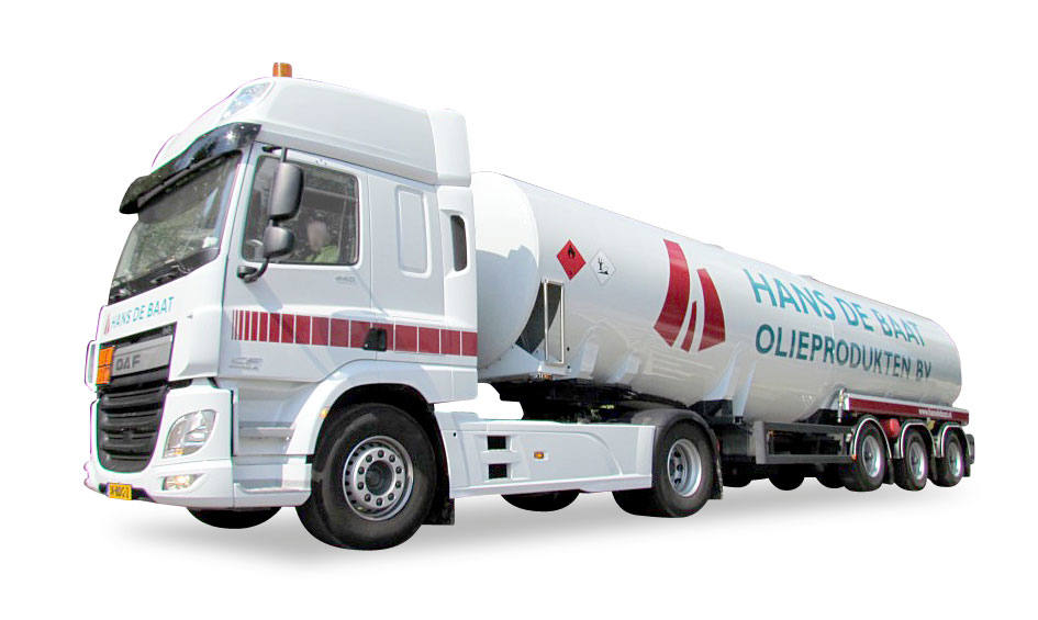 DAF CF Euro 6 Tank-Sattelzug "Hans de Baat"