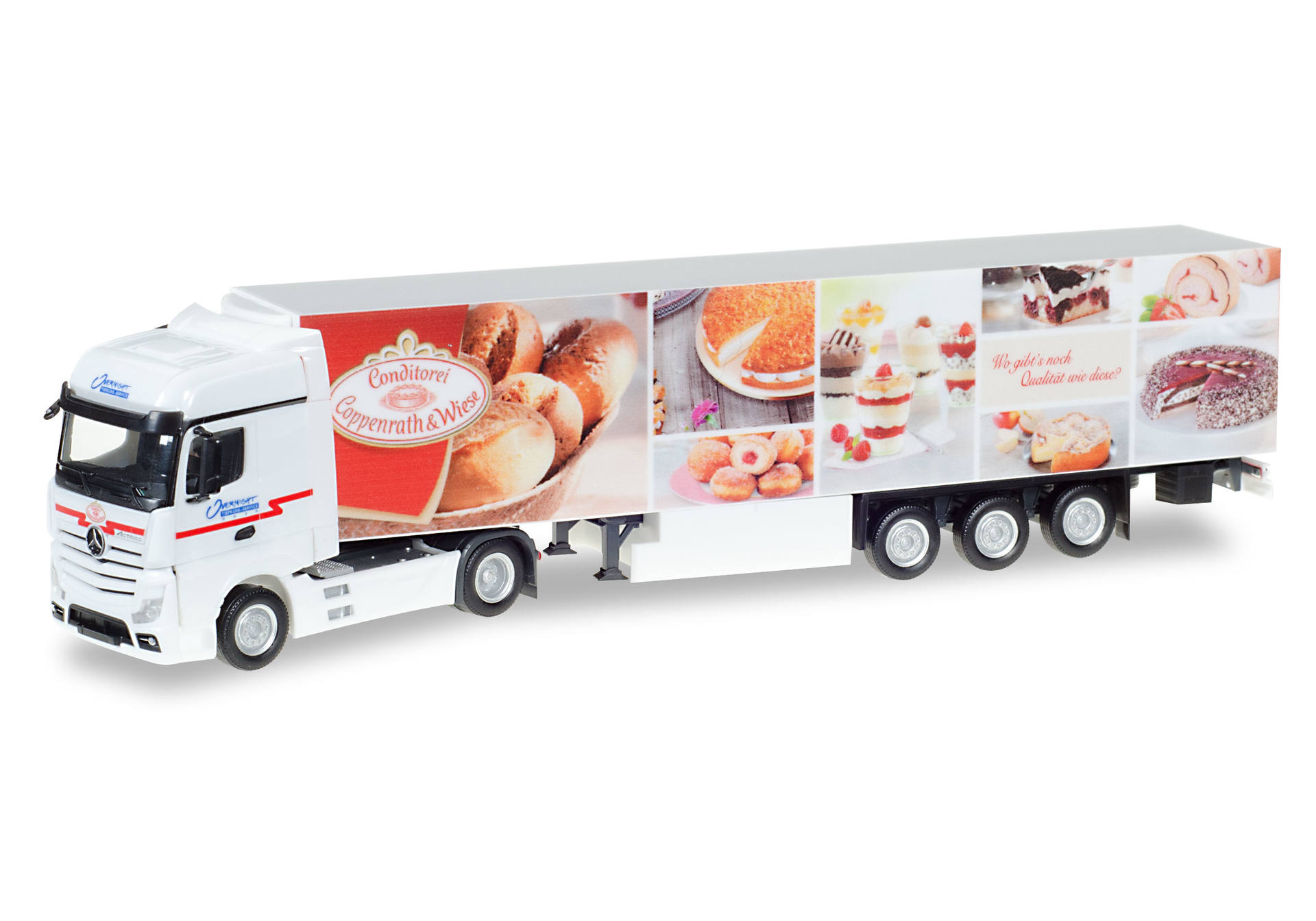 Mercedes-Benz Actros Bigspace refrigerated box semitrailer "Coppenrath & Wiese"