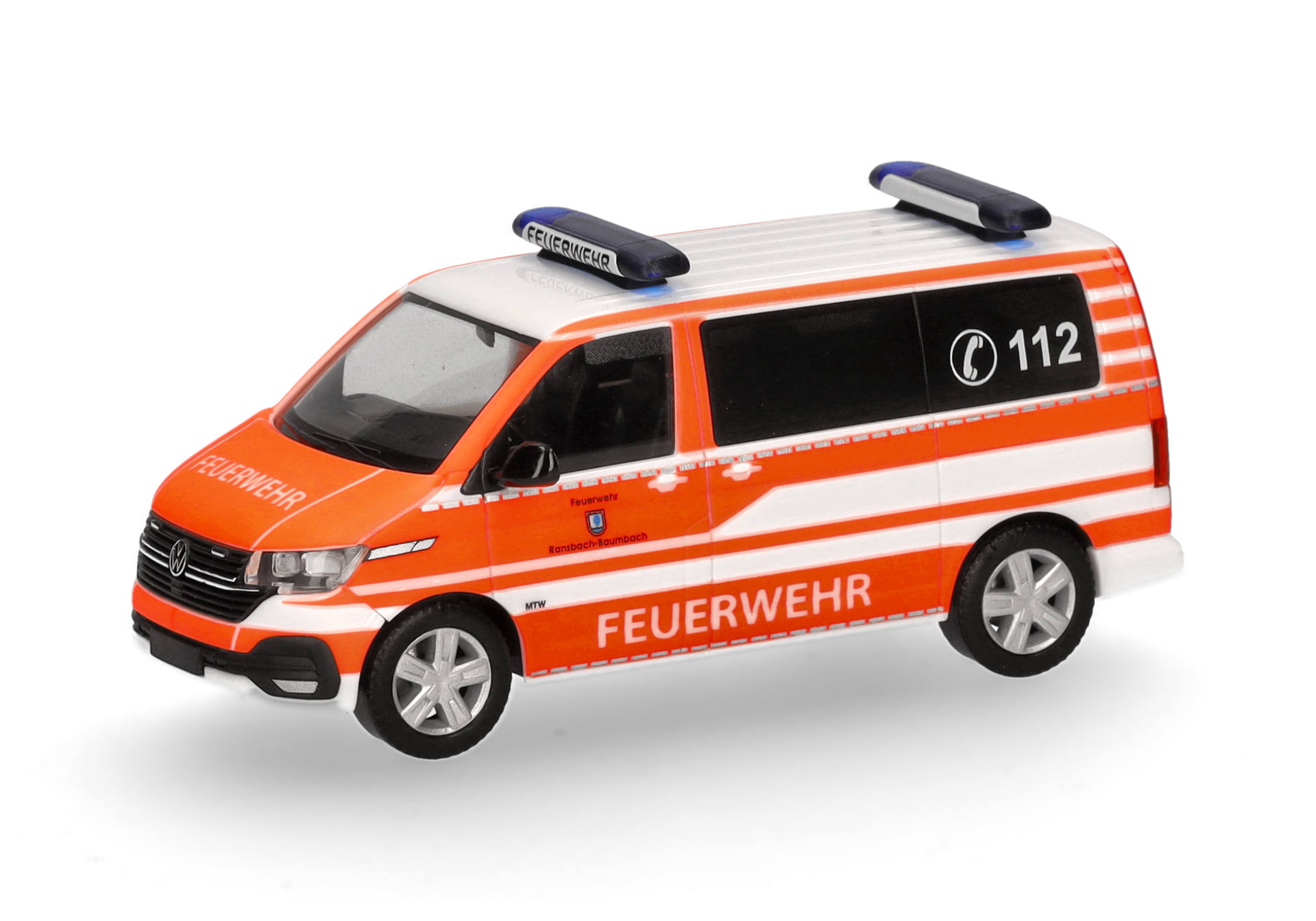 Volkswagen (VW) T6.1 Mannschaftstransportwagen "Feuerwehr Ransbach-Baumbach" (Rheinland-Pfalz/Ransbach-Baumbach)