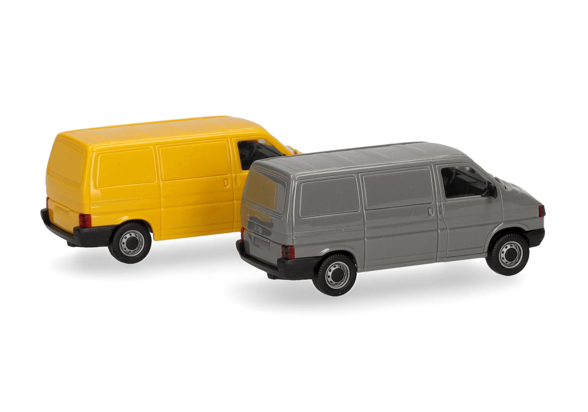 Herpa MiniKit: Volkswagen (VW) T4 Kasten, grau/ginstergelb 