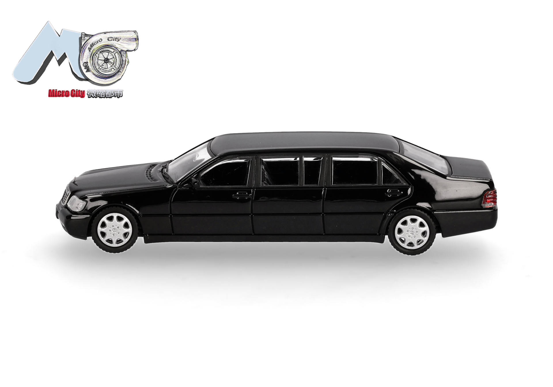 MicroCity: Mercedes-Benz S600 Pullman, black