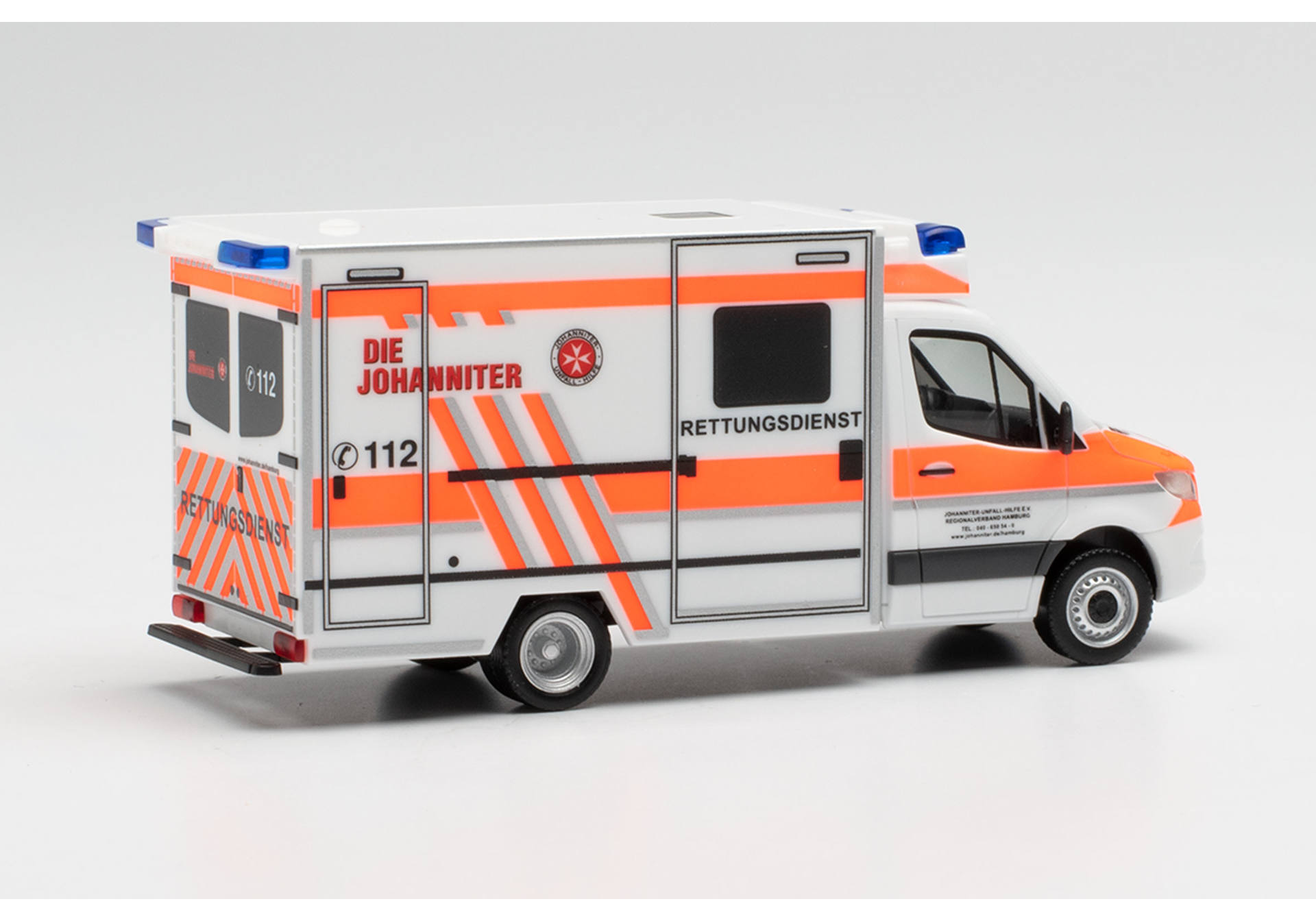 Mercedes-Benz Sprinter `18 Fahrtec ambulance "Johanniter Hamburg"