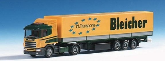 Scania 124 hl platform plane saddle train 2a/3a