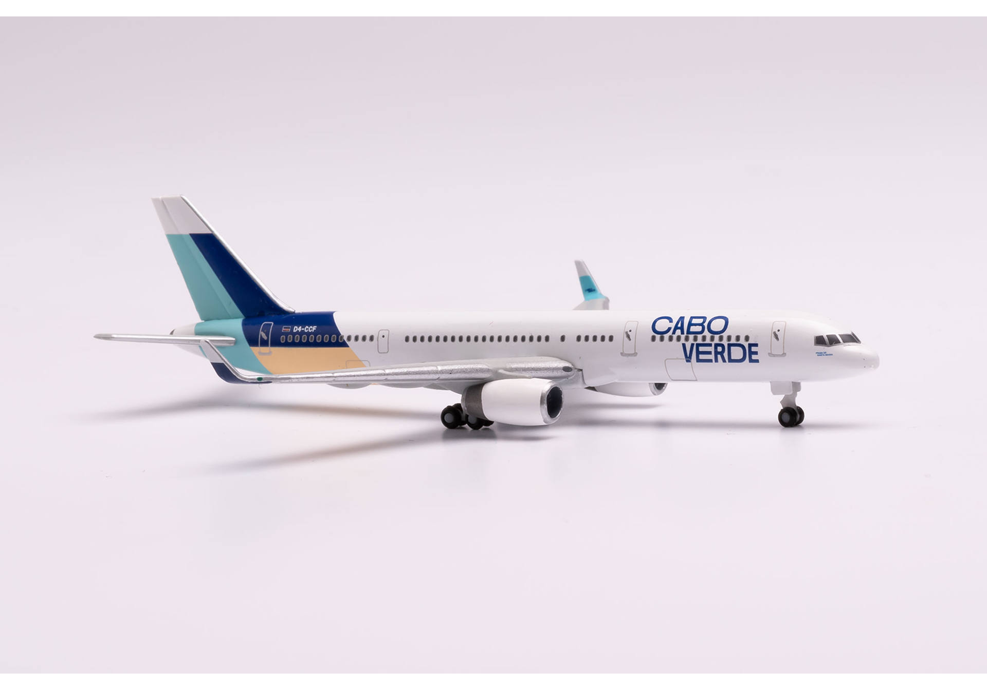 Cabo Verde Airlines Boeing 757-200 - Island of Sal colors – D4-CCF „Praia de Santa Maria“