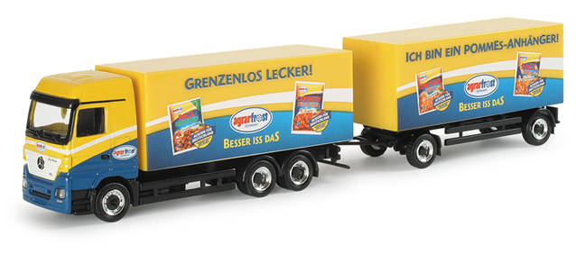 Mercedes-Benz Actros L '02 box trailer "Agrarfrost"