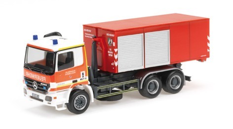 Mercedes-Benz Actros M '08 Verlader vehicle with exchange container AB-MANV