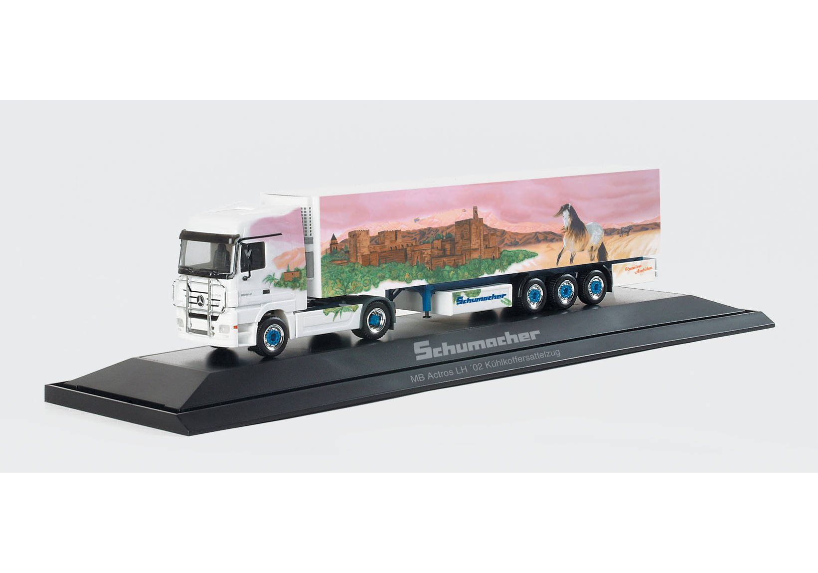 Mercedes-Benz Actros LH '02 Kühlkoffer-Sattelzug "Schumacher Andalusien", PC