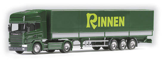 Scania 144 TL Planen-Sattelzug 'Rinnen'