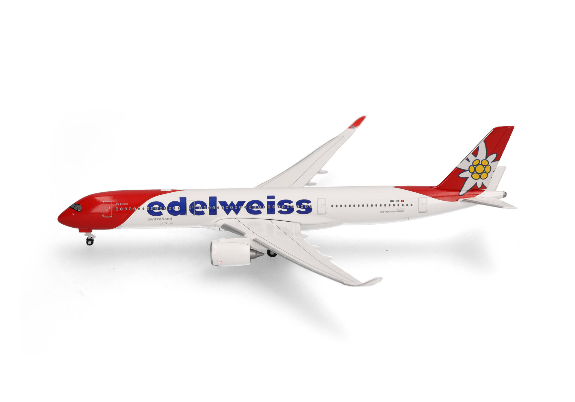 Edelweiss Air Airbus A350-900 - HB-IHF "Piz Bernina"