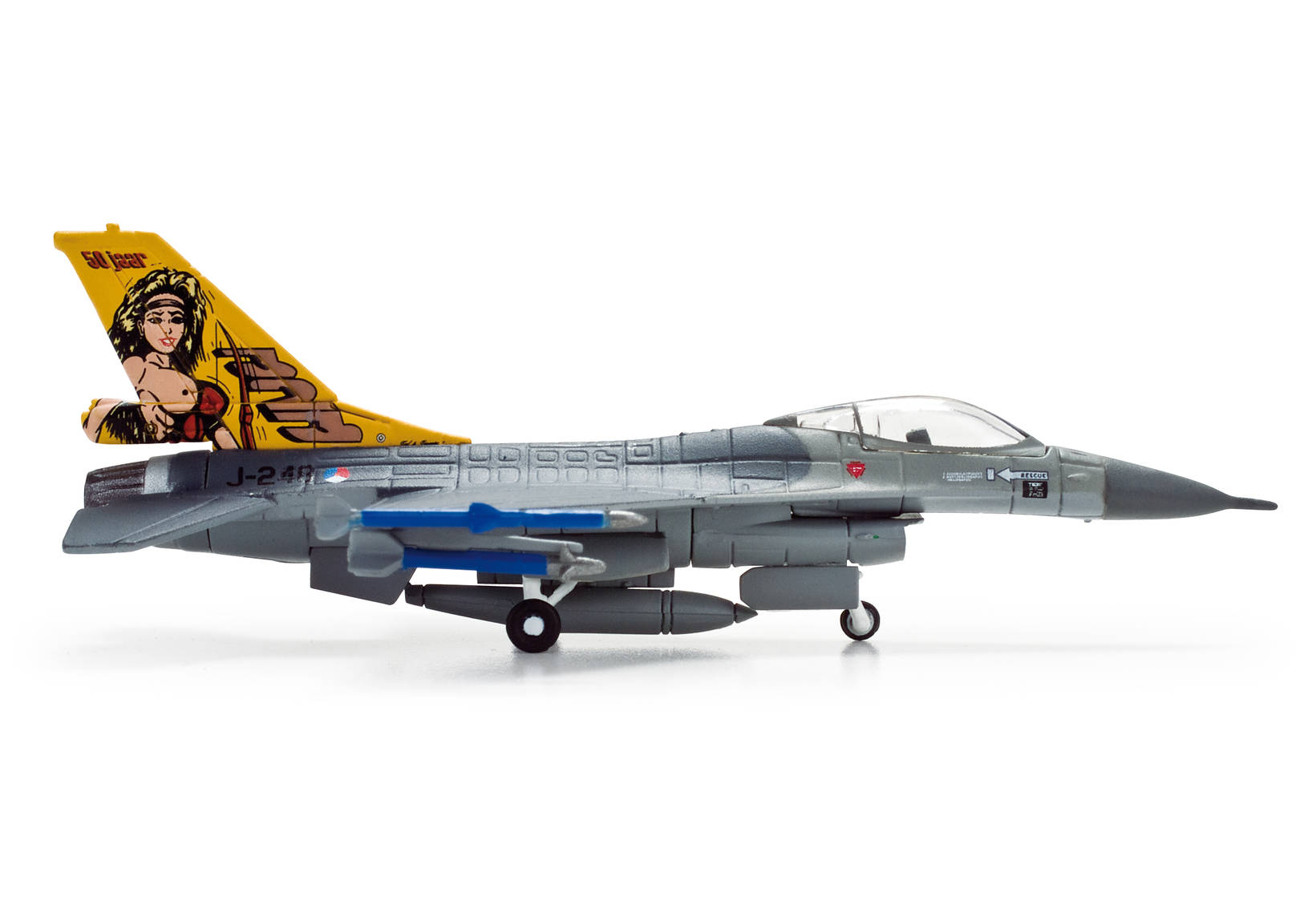 Royal Netherlands Lockheed Martin F-16A Fighting Falcon AF323 Sqd, 50th Anniversary "Dirty Diana"