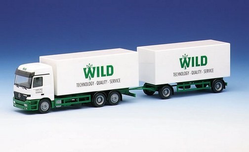 Mercedes-Benz Actros l case trailer train 3A/2A