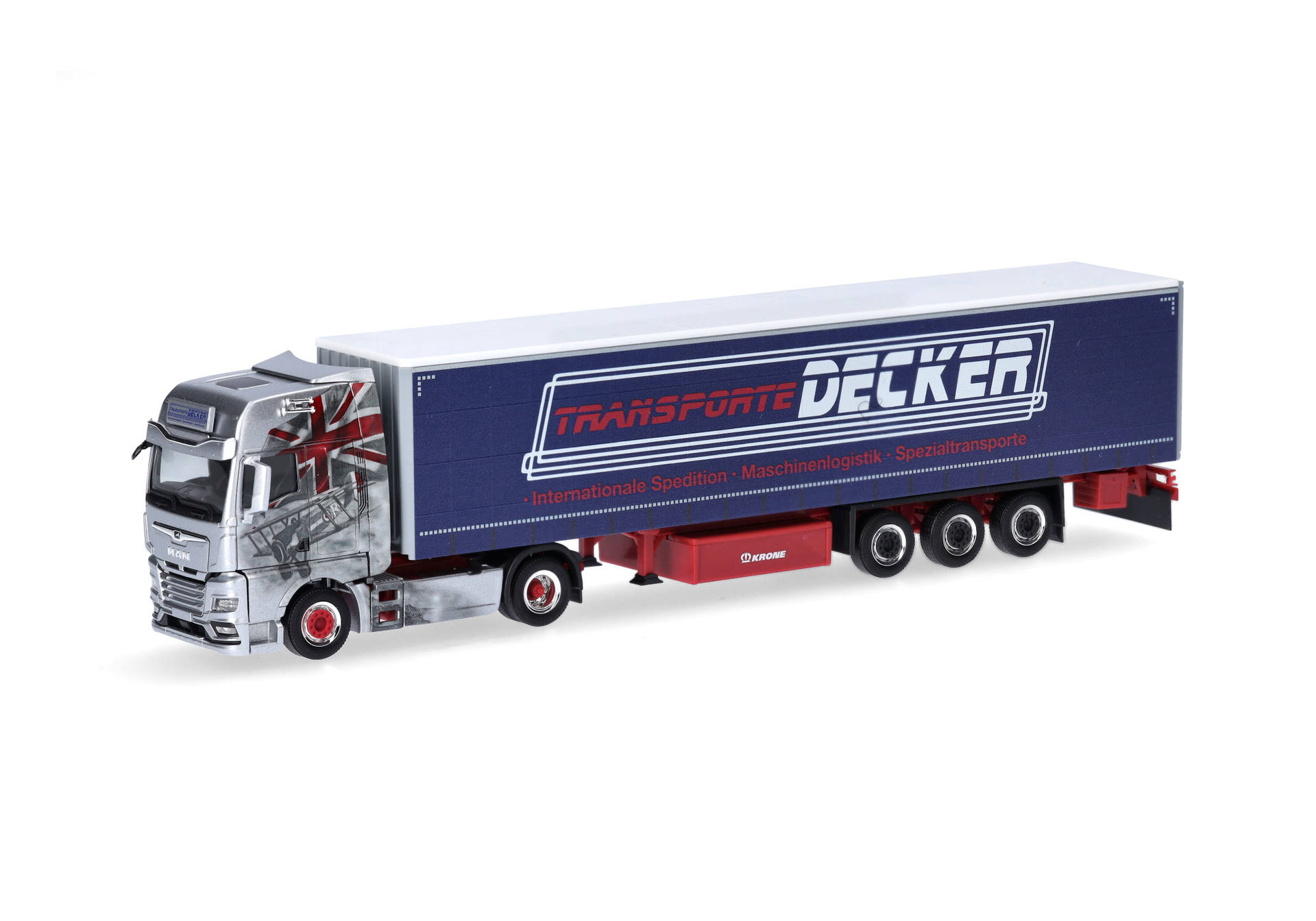 MAN TGX GX Planen-Sattelzug "Decker Düren" (Nordrhein-Westfalen/Düren)