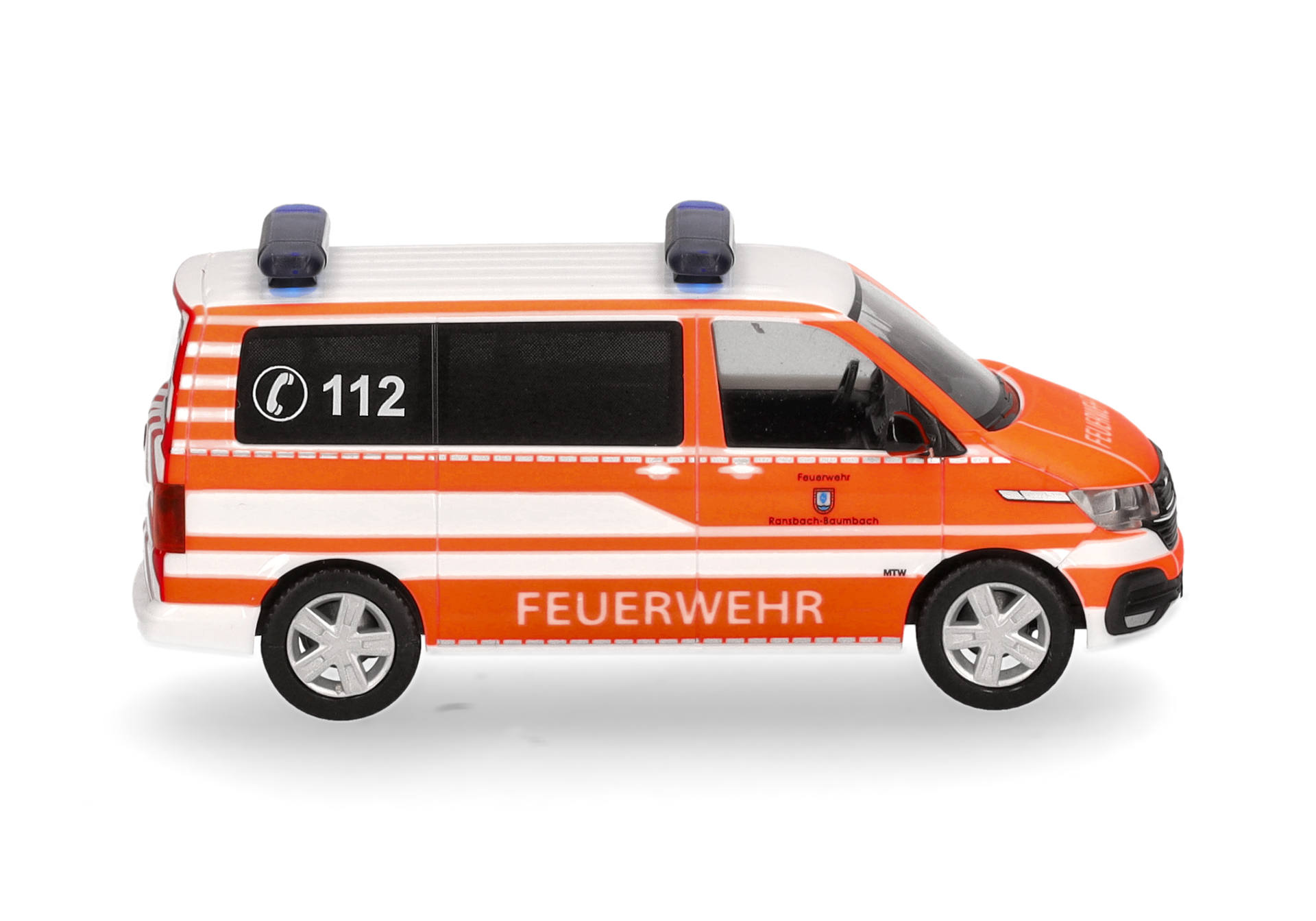 Volkswagen (VW) T6.1 Mannschaftstransportwagen "Feuerwehr Ransbach-Baumbach" (Rheinland-Pfalz/Ransbach-Baumbach)