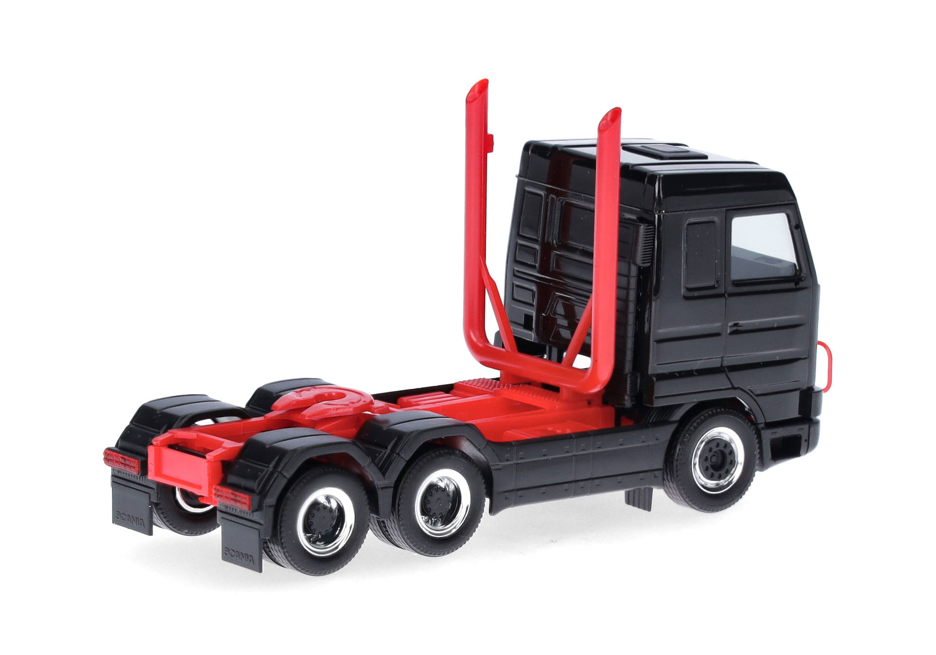 Scania 143 Streamline Zugmaschine 3achs (6x4), schwarz