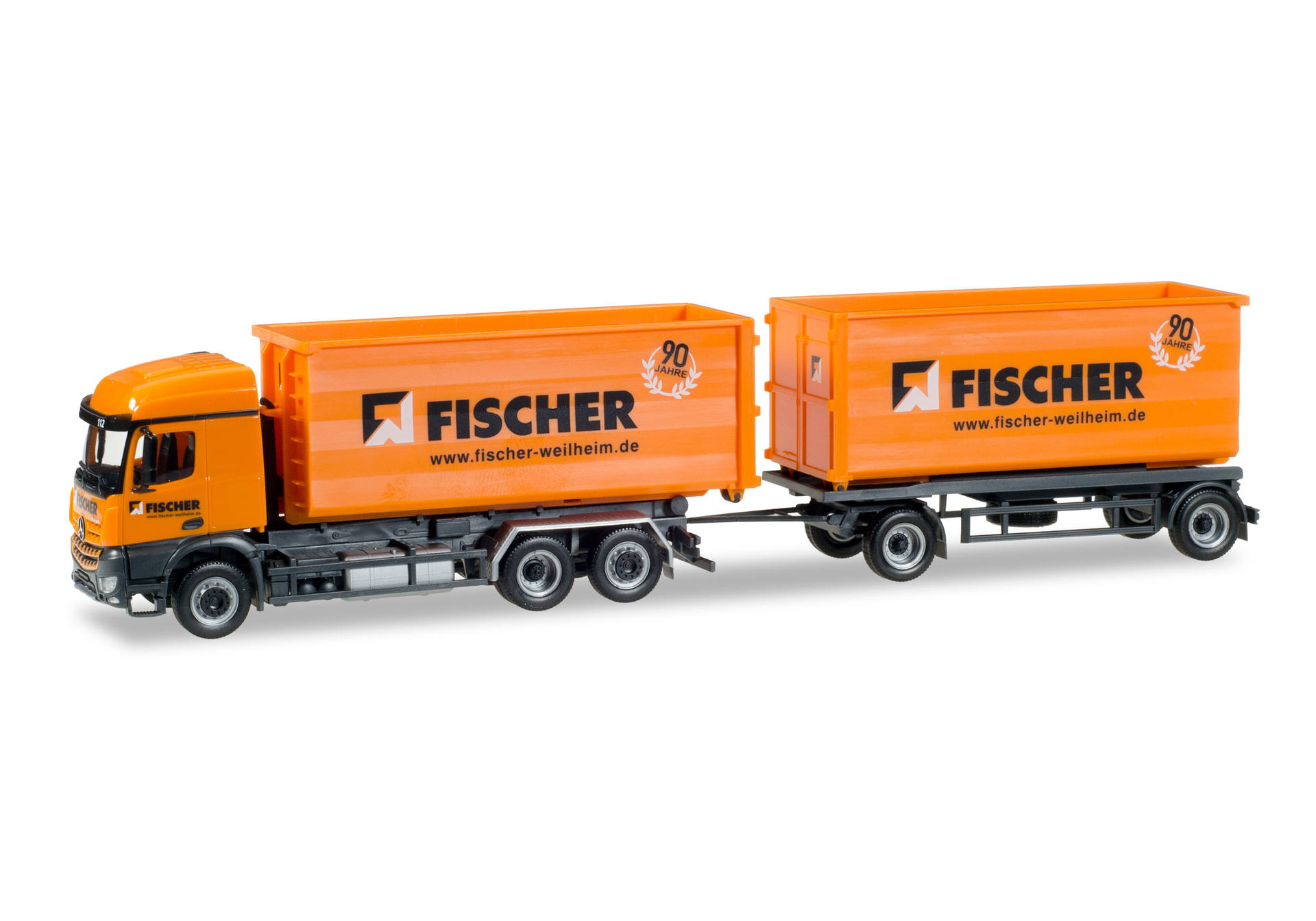 Mercedes-Benz Arocs L dump trailer "Karl Fischer GmbH & Co. OHG"
