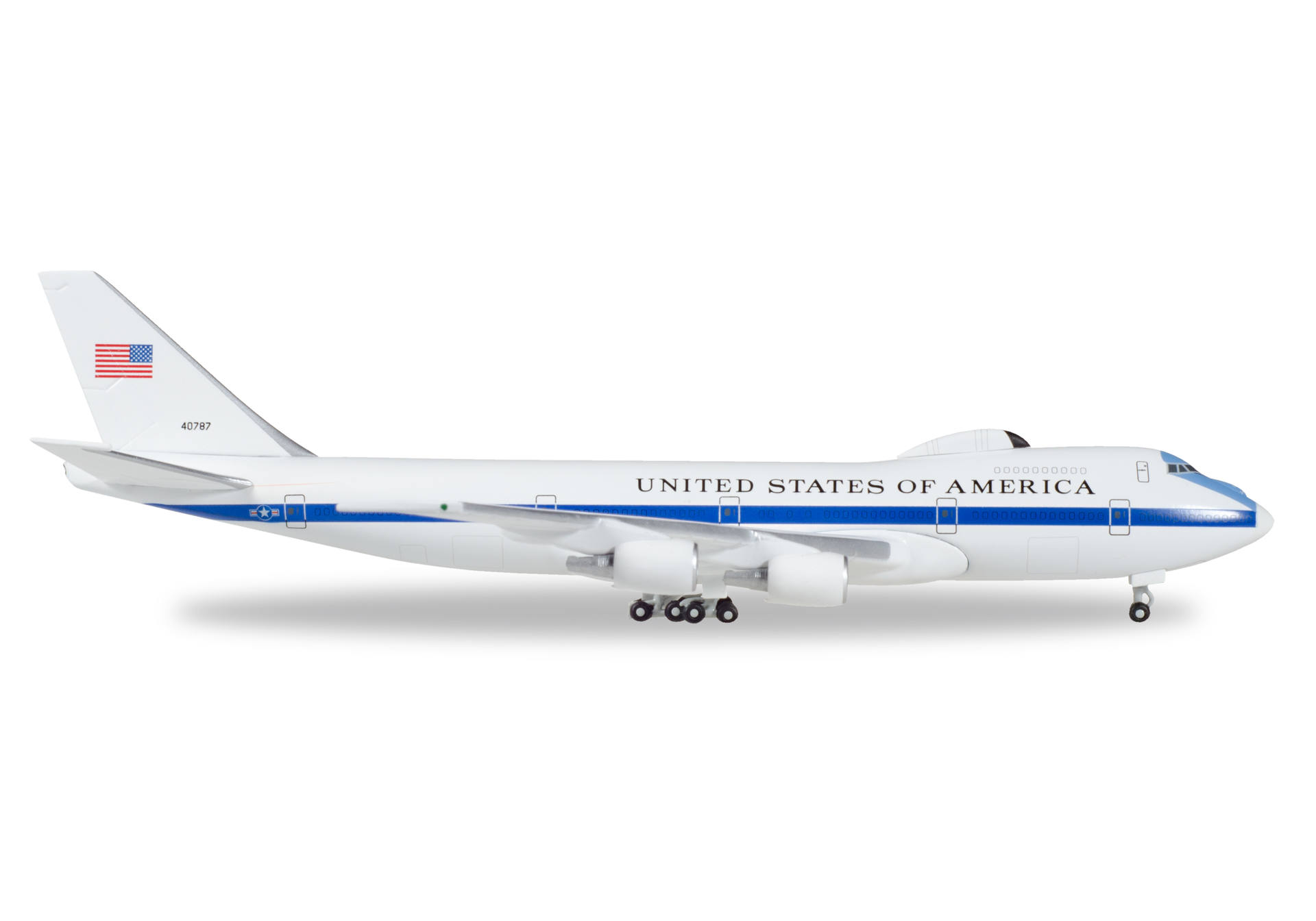 U.S. Air Force Boeing E-4B "Nightwatch" Advanced Airborne Command Post - 55th wing, 1st ACCs &#8722; 74-0787
